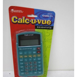 Learning Resources Scientific Calculator Calc U Vue LER0044 Large 10 digit displ