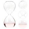 Glass Hourglass Timer Liquid Hourglass Liquid Motion Timer Hourglass Bubble