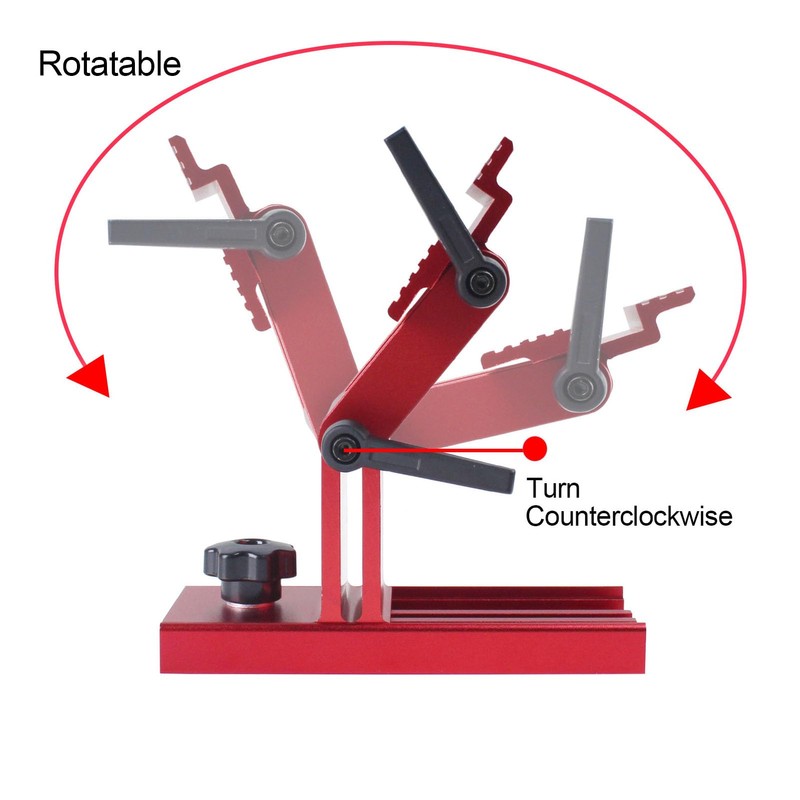 Adjustable Replacement Tool Rest Sharpening Jig for 6 Inch or