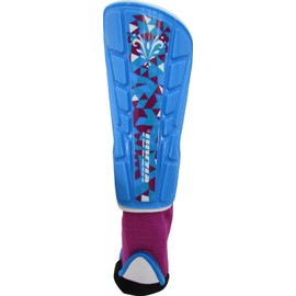 Vizari Frost Shin Guard Blue/Maroon Medium