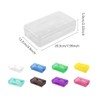 AIMALL Basic Transparent Plastic Pencil Case | Multifunctional Stationery Storage