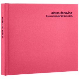 Nakabayashi Album de Favine Book Album Mini, safety pink