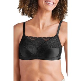 AMOENA Isabel Non-Wired Camisole Soft Bra - Black - 40C