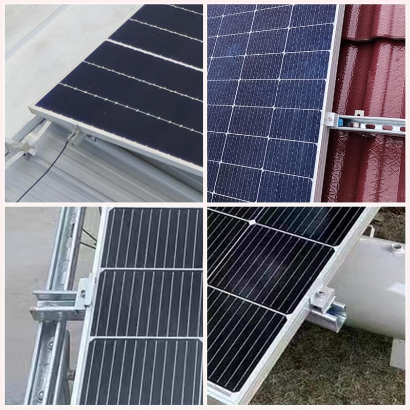 Centre Clamp 30 mm, Pack of 4 Adjustable Solar Panel