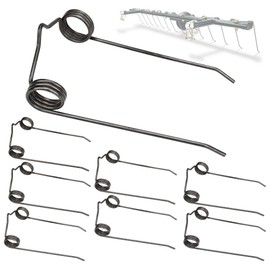 Pulems 46761 Dethatcher Replacement Spring Tine for Agri-Fab Lawn Sweeper, 8Pack 1/8" Diameter Thatcher Tine Compatible with Agri-Fab Universal Front-Mount Dethatcher Lawn Sweeper, Dethatcher Parts