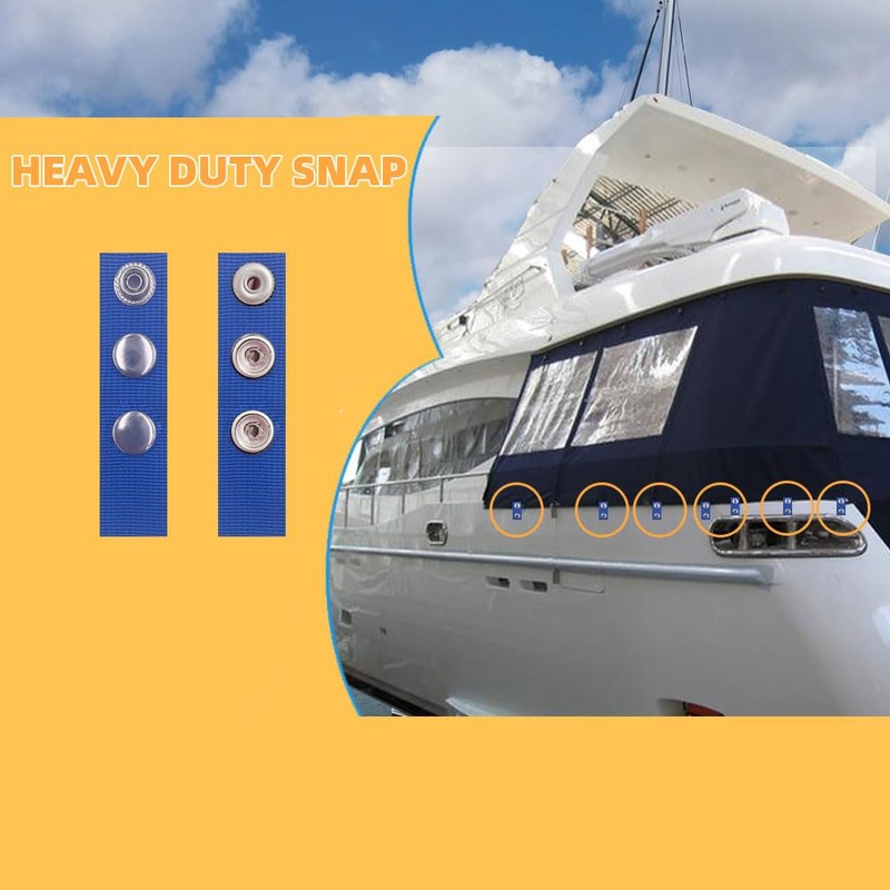 Boat Cover Snap Extender for Boat Canvas,Steel Snap Extender,Extension Sizes