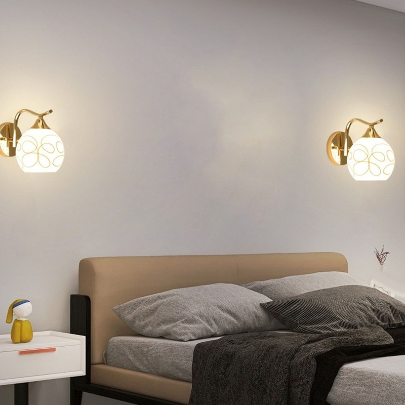Wall Mounted Light Modern Minimalism Gold LED Wall Sconce Light