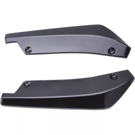 ZTT Rear Bumper Side Splitter Lip For Mitsubishi Eclipse Gloss Black