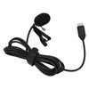 Lapel Microphone Anti Interference Omnidirectional Clip On Lavalier Microphone for