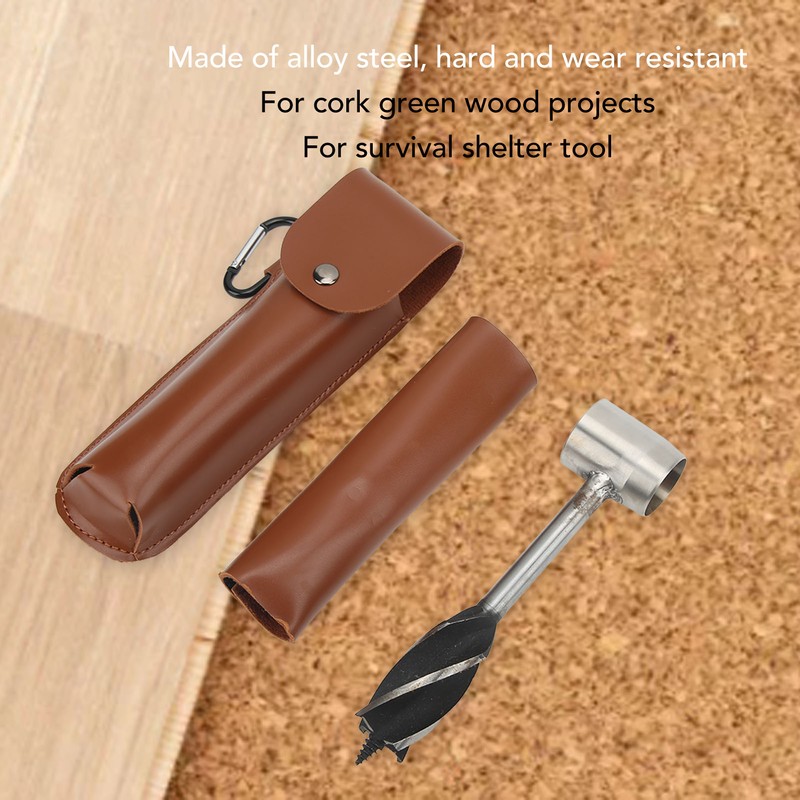 Manual Drill Auger Alloy Steel Wood Hand Auger Wrench Multifunctional