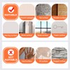 NOCHME Snowflake Window Stickers, 108 PCS Static Snow Flakes Window