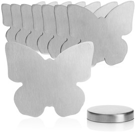 com-four® 8x tablecloth weights - tablecloth weights made of stainless steel - magnetic tablecloth clip - approx. 60 g
