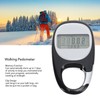 Walking Pedometer Multifunctional Memory Clip On Step Counter For Travel