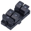Door Window Master Control Switch 5G0 959 857 D Black