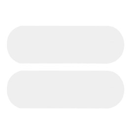 Self Adhesive Strips, Paper Towel Holder Replaces Stickers, Stainless Steel Paper Towels Holder Replace Stickers,Paper Towel Holder Under Cabinet, Compatible with DR Catch, 5.7 * 1.5inch(2-Pack)