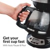 Hamilton Beach 12 Cup Programmable Drip Coffee Maker, Brew Options,