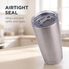 10Pcs Grey Universal Silicone Sealing Bottle Straw Hole Grommets Stopper