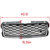 Front Bumper Upper Grille Black Chrome Replacement for Range Rover