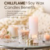 CHILLFLAME Soy Wax Flakes, Natural Candle Wax, Organic Soy Wax
