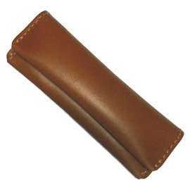 Leather Workshop Sato, Genuine Leather, Slim Coin, Coin Purse, Black, Black, Small, Simple, Small, Men's, Women's, Brand, Made in Japan, Camel