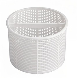 Pool Skimmer Basket, Pool Filter Basket Replacement, Swimming Pool Skimmer Basket, Skimmer Basket with Handle, Effective Cleaning, Pool Accessories, for Collecting Leaves, Plastic, Removing Residues