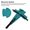 Wheelchair Seatbelt Adjustable Soft Breathable Waterproof Restraint Straps for The