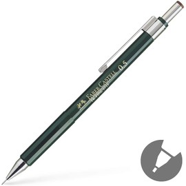 Faber-Castell TK-FINE 9715 HB 1pieza(s) lapicero - Lápiz mecánico (Verde, Negro, HB, 0.5 mm, 1 pieza(s))