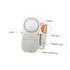 CIYODO 10PCS Wireless Window Door Alarm System Mini Magnetic Security