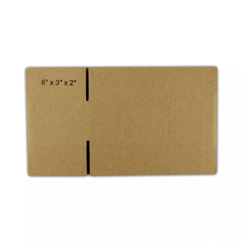 EcoSwift 1-Box 6x3x2 "EcoSwift" Brand Cardboard Packing Mailing Shipping Corrugated