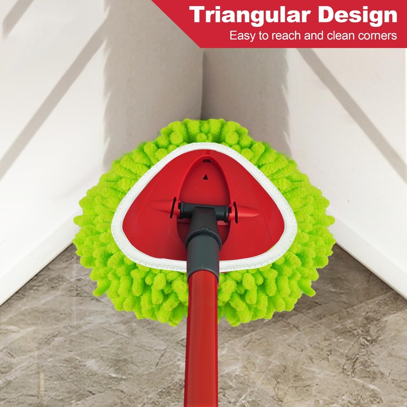 NEWE Spin Mop Heads Replacements 3 Pack Compatible with O-Cedar