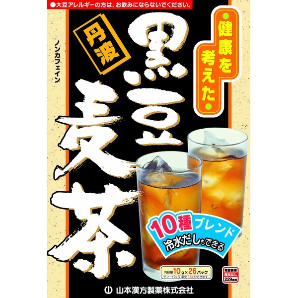 Yamamoto 漢方 of a black bean 麦茶, G * PACK