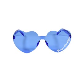 Sorority Shop Omega Phi Alpha Sunglasses — Heart Shaped Sunglasses, Greek Sorority Sunglass for Big Little Sorority Gifts