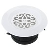 PATIKIL 4 Inch Round Air Vent, Adjustable Ceiling Diffuser Grill