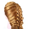 40% Real Human Hair Mannequin Head Hairdresser Training Head Cosmetology