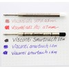 Visconti Gel Ballpoint Refill - Black Medium A38.02M