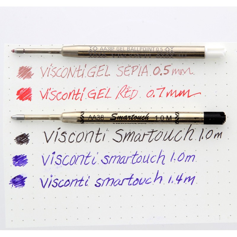 Visconti Gel Ballpoint Refill - Black Medium A38.02M
