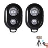 2 Pack Bluetooth Wireless Camera Remote Control for Smartphones, Universal