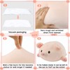 Surplex Pink Pig Plush Pillow, Chubby Animal Toy, Warm Kawaii