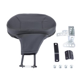 Adjustable Plug in Rider Driver Backrest 2 Up Seat For Harley Touring CVO Road King Electra Glide Road Glide Street Glide 2009-2023