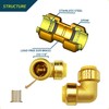 90 Degree Push Fit Elbow, Plumbing Pipe Connector, PEX Fittings,