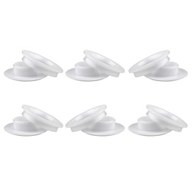 6 Pack Quick Drain Grommet Kit for Solar Heating Covers Water Drainage System Helps Remove Excess Water from ATOP Blankets， Designed for In-Ground Above-Ground Swimming Pools and Spas