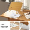 Book Stand for Reading, Book Holder Bookstand Recipe Holder Adjustable