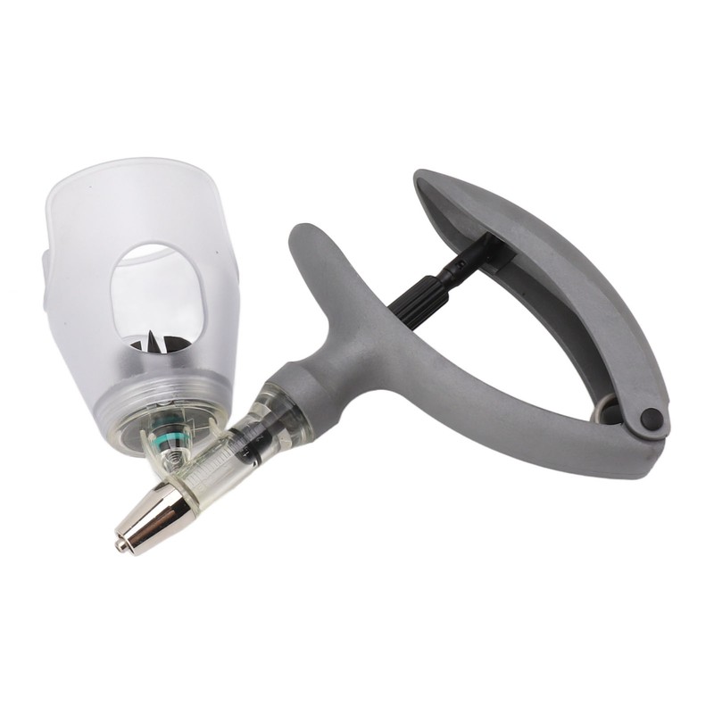 Livestock Syringe Adjustable Continuous Automatic Veterinary Syringe Gun for Cattle