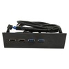 USB Front Panel 2 USB2.0 2 USB3.0 High Speed Transmission