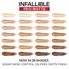 L'Oreal Paris Base de maquillaje Infallible Matte