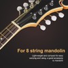 Set of 3 Mandolin Tailnuts, Slotted Mandolin String Bone, 28