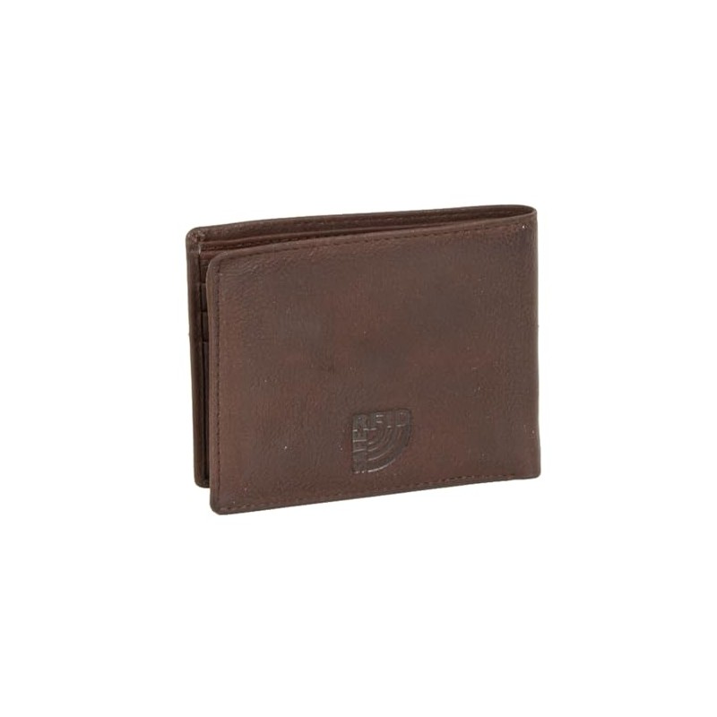 MUSTANG Fresno Leather Wallet Brown, brown, Classic