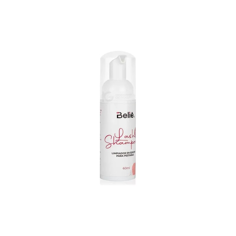 Espuma Limpiadora Lash Shampoo Para Extensiones De Pestañas Mink Belié