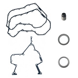 Engine Front Timing Gear Cover Gasket Set Compatible with Dodge Ram Cummins 1989-2002 D150 D250 D350 W150 W250 W350 Ram 2500 3500 12V 4BT 3.9L 6BT 5.9L