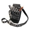 Hairdressing Scissor Pouch by Kassaki Black Check Tool Belt Bag